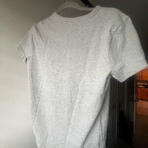 women’s gray champion tshirt , size xs